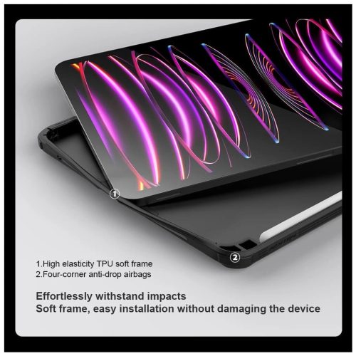 Nillkin CamShield Pad tok iPad Pro 11 2024 készülékhez fekete