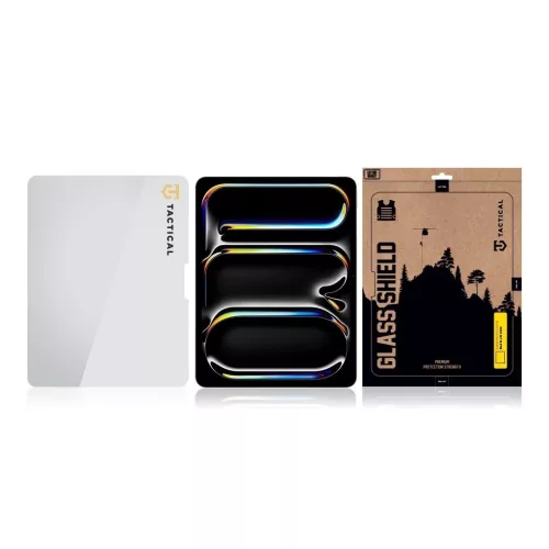 Tactical Glass Shield for iPad Pro 13 2024 készülékhez átlátszó