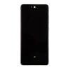 LCD kijelző + érintős egység Samsung A528B Galaxy A52s 5G készülékhez fekete (Service Pack)