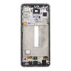 LCD kijelző + érintő egység Samsung A528B Galaxy A52s 5G készülékhez fehér (Service Pack)