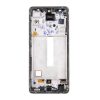 LCD kijelző + Érintőpanel Samsung A528B Galaxy A52s 5G készülékhez világos zöld (Service Pack)
