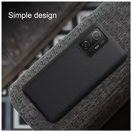 Nillkin Super Frosted hátsó tok Xiaomi 11T/11T Pro készülékhez fekete
