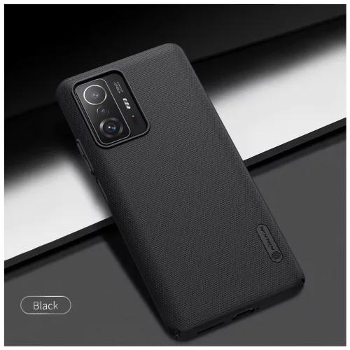 Nillkin Super Frosted hátsó tok Xiaomi 11T/11T Pro készülékhez fekete