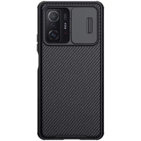   Nillkin CamShield PRO kemény tok Xiaomi 11T/11T Pro készülékhez fekete