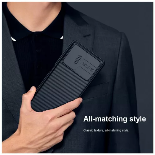 Nillkin CamShield PRO kemény tok Xiaomi 11T/11T Pro készülékhez fekete