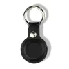 Tactical AirTag készülékhez Beam Leather tok fekete
