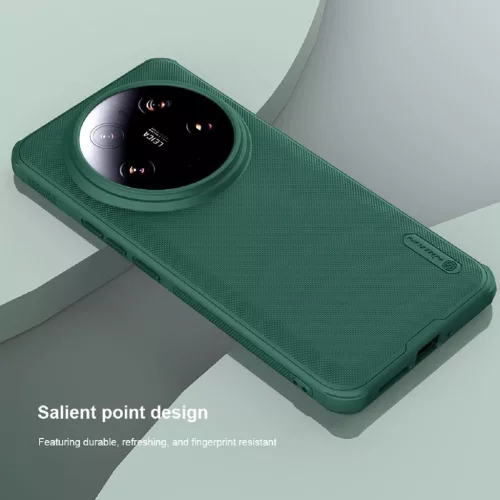 Nillkin Super Frosted PRO hátsó tok Xiaomi 14 Ultra készülékhez fekete
