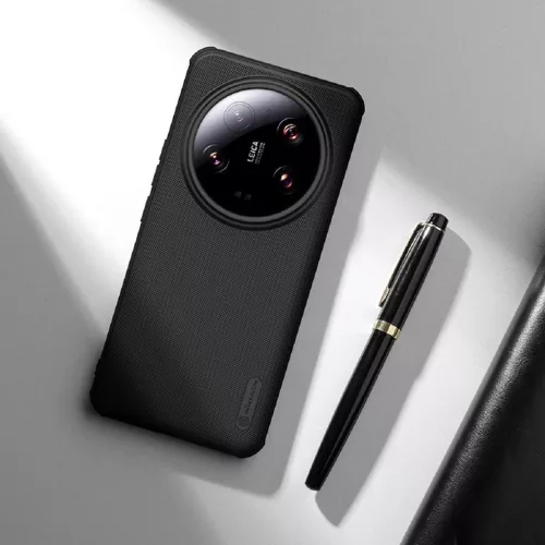 Nillkin Super Frosted PRO hátsó tok Xiaomi 14 Ultra készülékhez fekete