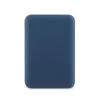 Guess PU Grained Triangle Logo MagSafe powerbank 5000mAh kék