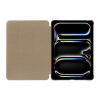 Tactical Book Tri Fold tok iPad Pro 11 2024 készülékhez fekete