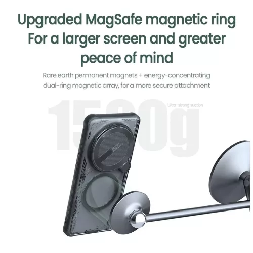 Nillkin Iceblade Prop Magnetic tok Xiaomi 15 Ultra készülékhez Dark Night fekete