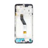 LCD kijelző + érintő egység + elülső tok a Poco M4 Pro 5G készülékhez (Service Pack) fekete
