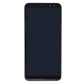   LCD kijelző + érintő egység + elülső burkolat Huawei Mate 10 Lite készülékhez fekete (No Logo)