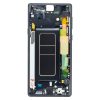 Samsung N960 Galaxy Note 9 készülékhez LCD kijelző + érintő egység fekete (Service Pack)