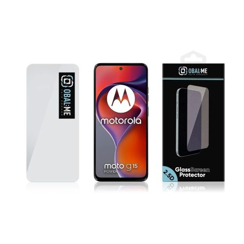 OBAL:ME 2.5D üveg kijelzővédő a Motorola G15/G15 Power Clear készülékhez