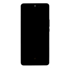   LCD kijelző + érintőpanel + elülső üveg Honor Magic6 Lite készülékhez fekete