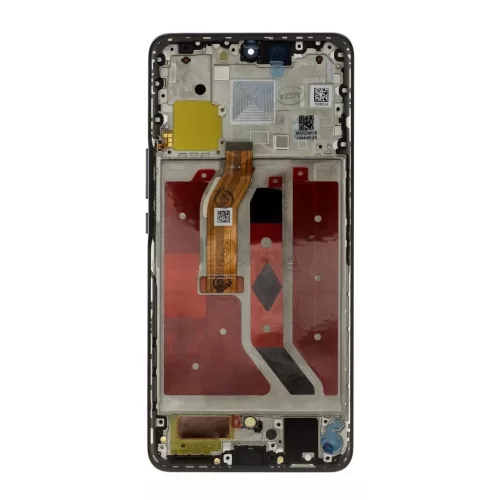 LCD kijelző + érintőpanel + elülső üveg Honor Magic6 Lite készülékhez fekete