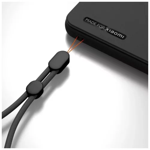 Made for Xiaomi tok nyaklánccal Xiaomi 13 Pro készülékhez fekete