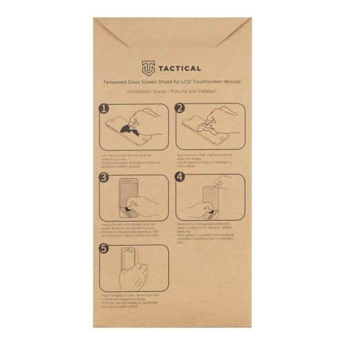 Tactical Glass Shield 2.5D - Motorola G82 5G készülékhez - átlátszó