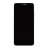 LCD kijelző + érintő egység + elülső burkolat Huawei P20 Pro készülékhez fekete OLED
