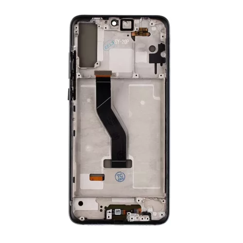 LCD kijelző + érintő egység + elülső burkolat Huawei P20 Pro készülékhez fekete OLED
