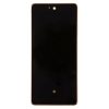 LCD kijelző + érintő egység + elülső tok Samsung G781 5G Galaxy S20 FE készülékhez felhő narancs (Service Pack)