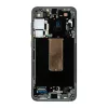 LCD kijelző + érintő egység + elülső tok Samsung S916 Galaxy S23+ készülékhez grafit (Service Pack)