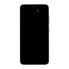 LCD kijelző + érintő egység + elülső burkolat Samsung S911 Galaxy S23 grafit készülékhez (Service Pack)