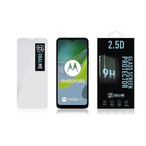 OBAL:ME 2.5D üveg kijelzővédő Motorola E13 készülékhez átlátszó