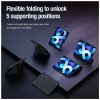 Nillkin Bumper PRO védő állványos tok, többszögben állítható – iPad Pro 12.9 (2020/2021/2022) és iPad Air 13 (2024/2025) készülékhez, zafírkék