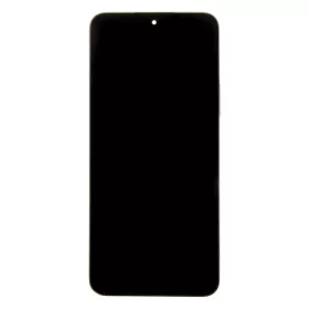   LCD kijelző + érintőegység + elülső üveg Honor X8a/90 Lite készülékhez ezüst