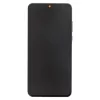 LCD kijelző + érintő egység + elülső burkolat Huawei P30 Lite készülékhez (48MP fotóhoz) fekete