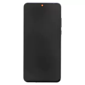  LCD kijelző + érintő egység + elülső burkolat Huawei P30 Lite készülékhez (48MP fotóhoz) fekete