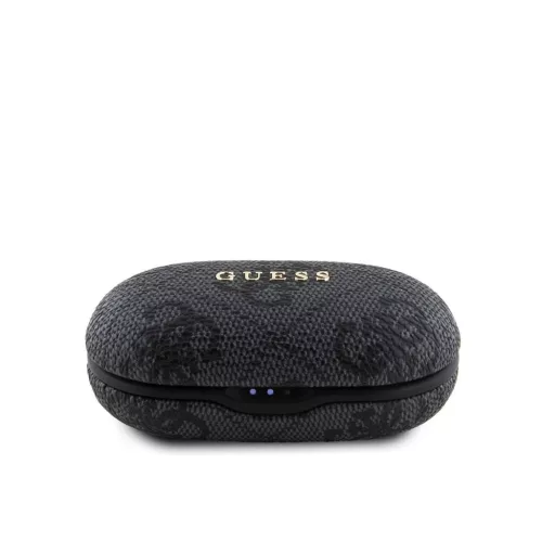 Guess PU 4G Metal Logo TWS vezeték nélküli fülhallgató fekete
