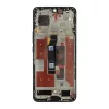 LCD kijelző + érintő egység + elülső tok Honor 90 készülékhez éjfekete