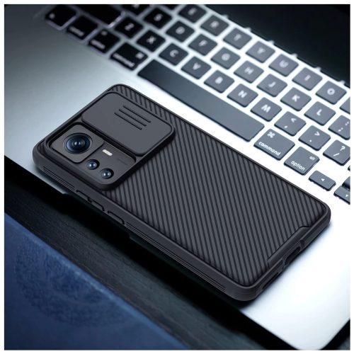 Nillkin CamShield PRO kemény tok Xiaomi 12T Pro készülékhez fekete