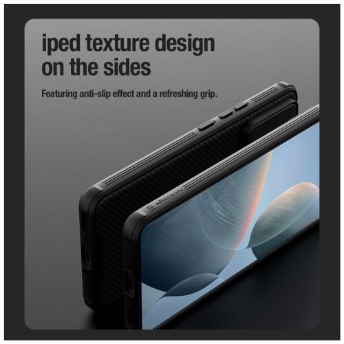 Nillkin CamShield PRO kemény tok Poco F6 Pro készülékhez fekete