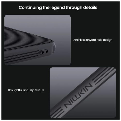 Nillkin CamShield PRO kemény tok OnePlus 13R készülékhez fekete