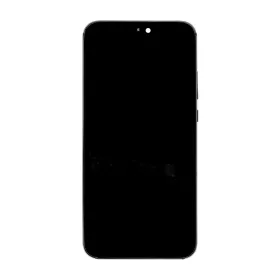   LCD kijelző + érintőpanel + előüveg Huawei P20 Lite készülékhez fekete (No Logo)