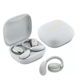   Guess Satin Classic Logo OWS vezeték nélküli fülhallgatók bézs