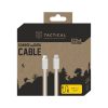 Tactical Smooth Thread kábel USB-C/Lightning 0.3m fehér