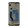 LCD kijelző + érintő digitizer + elülső üveg Huawei Y7 2019 készülékhez fekete (11pin) No Logo