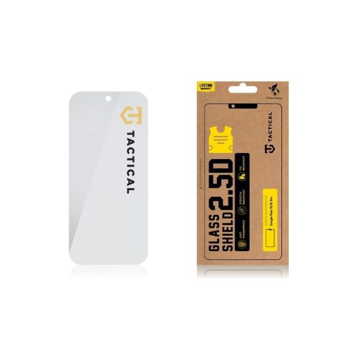 Tactical Glass Shield 2.5D Google Pixel 10/10 Pro készülékhez átlátszó