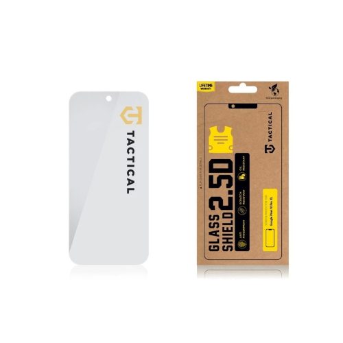 Tactical Glass Shield 2.5D Google Pixel 10 Pro XL készülékhez átlátszó