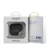 Guess 4G Script PC/PU Charm tok AirPods 4 készülékhez fekete