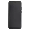 LCD kijelző + érintőegység + előlap Huawei P20 készülékhez fekete