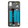 LCD kijelző + érintőegység + előlap Huawei P20 készülékhez fekete