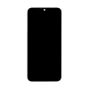 LCD kijelző + Érintő egység + Előtok Honor 8A készülékhez fekete (No Logo)