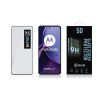OBAL:ME 5D üvegkijelzővédő Motorola G84 készülékhez fekete