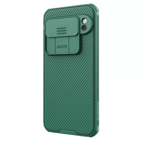 Nillkin CamShield PRO kemény tok Google Pixel 9 Pro XL készülékhez mélyzöld
